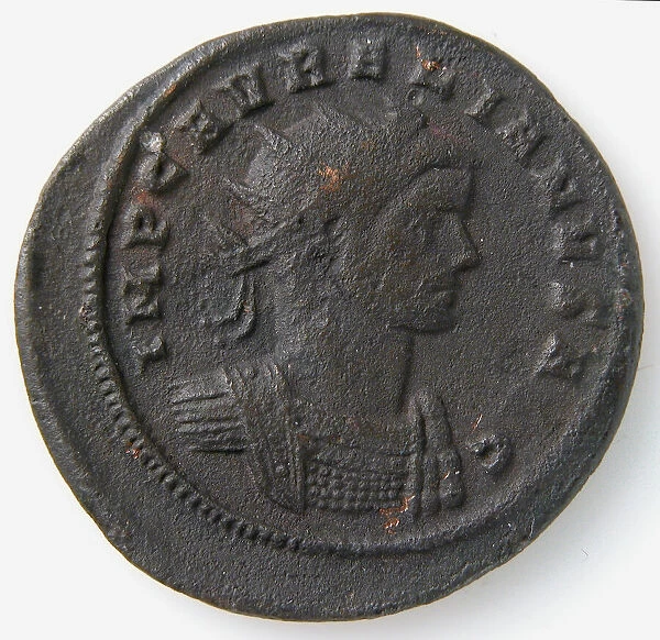 Coin, Late Roman, 270-275. Creator: Unknown