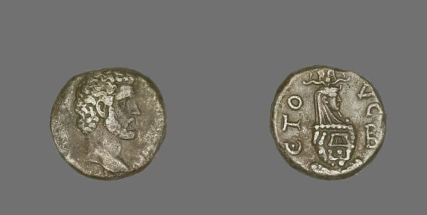 Coin Portraying Emperor Antoninus Pius, 138-139. Creator: Unknown