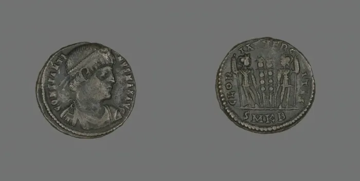 Framed Print : Coin Portraying Emperor Constantine I, 331-334 AD. Creator: Unknown Framed Print : Coin Portraying Emperor Constantine I, 331-334 AD. Creator: Unknown