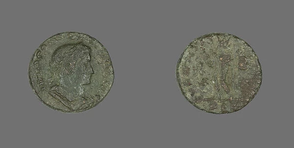 Coin Portraying Emperor Emperor Constantine I, 307-337. Creator: Unknown
