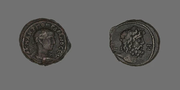 Coin Portraying Emperor Gordian III, 243-244. Creator: Unknown