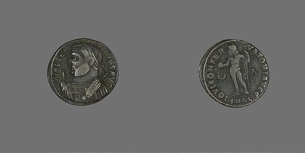 Coin Portraying Emperor Licinius, 307-324. Creator: Unknown
