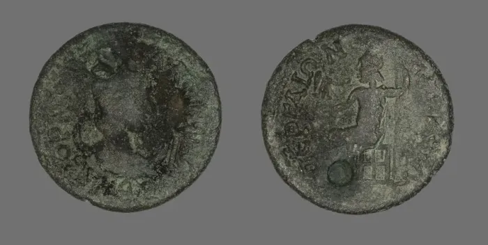 Framed Print : Coin Portraying Empress Salonina, 254-268. Creator: Unknown Framed Print : Coin Portraying Empress Salonina, 254-268. Creator: Unknown