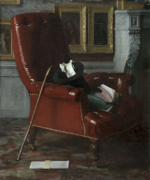 Un coin de salon chez le peintre, after 1852. Creator: Jean Gigoux