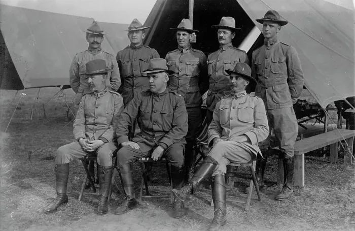 Framed Print : Col. Bailey & Staff, between c1910 and c1915. Creator: Bain News Service Framed Print : Col. Bailey & Staff, between c1910 and c1915. Creator: Bain News Service