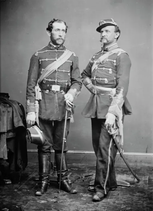 Framed Print : Col. F. G. D Utassy & Brother, between 1855 and 1865. Creator: Unknown Framed Print : Col. F. G. D Utassy & Brother, between 1855 and 1865. Creator: Unknown