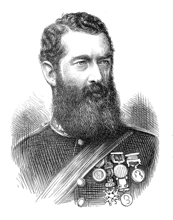 Framed Print : Col. F. W. Festing, C.B. Royal Marine Artillery, 1874. Creator: Unknown Framed Print : Col. F. W. Festing, C.B. Royal Marine Artillery, 1874. Creator: Unknown