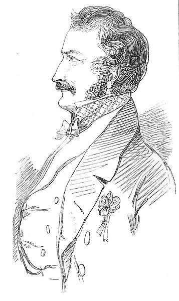 Col. Reid, M.P. for Windsor, 1845. Creator: Unknown
