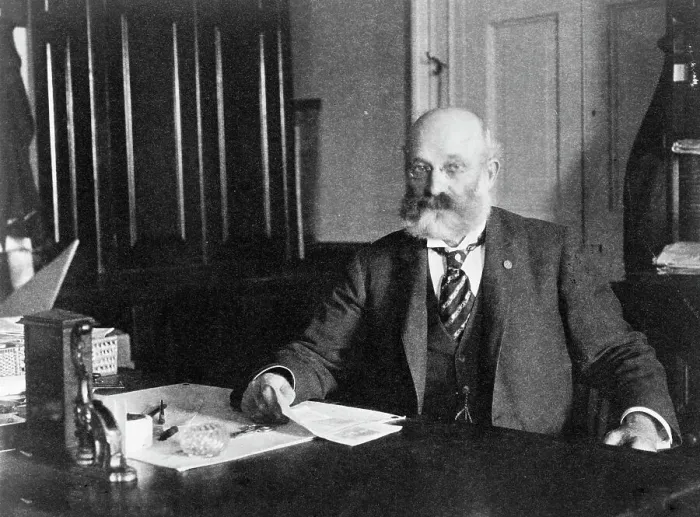 Framed Print : Col. William H. Crook, a White House employee, half-length portrait... between 1890 and 1910. Creator: Frances Benjamin Johnston Framed Print : Col. William H. Crook, a White House employee, half-length portrait... between 1890 and 1910. Creator: Frances Benjamin Johnston