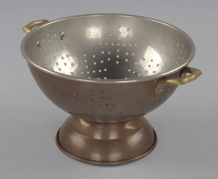 Framed Print : Colander used by Chef Joseph Randall, 1976. Creator: Unknown Framed Print : Colander used by Chef Joseph Randall, 1976. Creator: Unknown