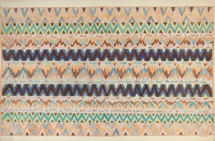 Framed Print : Colcha, c. 1937. Creator: Marjery Parish Framed Print : Colcha, c. 1937. Creator: Marjery Parish