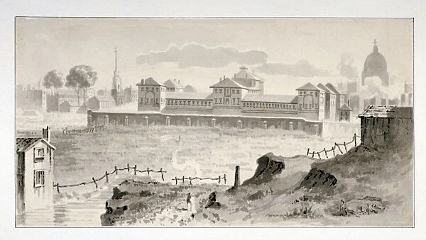 Cold Bath Fields Prison, Finsbury, London, c1810