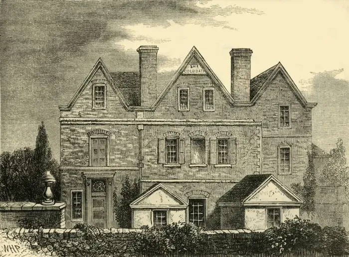 Framed Print : Coldbath House, c1872. Creator: Unknown Framed Print : Coldbath House, c1872. Creator: Unknown