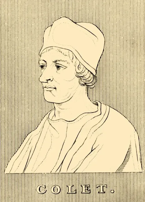 Framed Print : Colet, (1467-1519), 1830. Creator: Unknown Framed Print : Colet, (1467-1519), 1830. Creator: Unknown