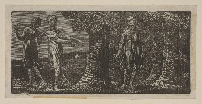 Framed Print : Colinet Mocked by Two Boys, from Thorntons Pastorals of Virgil, 1821 Framed Print : Colinet Mocked by Two Boys, from Thorntons Pastorals of Virgil, 1821