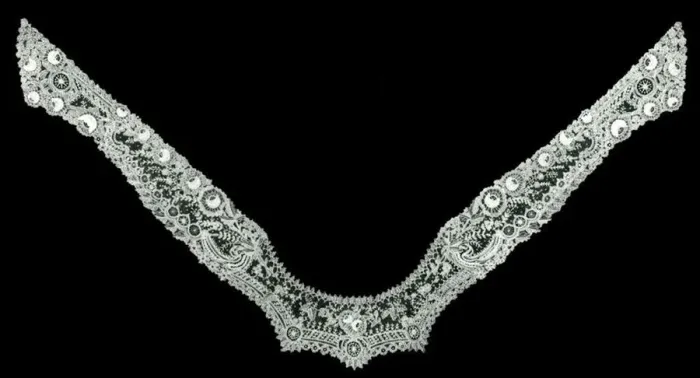 Framed Print : Collar, Belgium, 1880s / 90s. Creator: Unknown Framed Print : Collar, Belgium, 1880s / 90s. Creator: Unknown