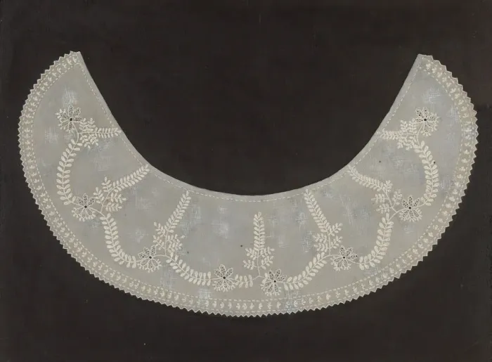 Framed Print : Collar, c. 1937. Creator: Marie Famularo Framed Print : Collar, c. 1937. Creator: Marie Famularo