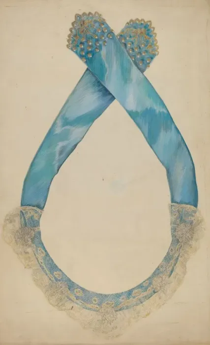 Framed Print : Collar, c. 1939. Creator: Marie Alain Framed Print : Collar, c. 1939. Creator: Marie Alain