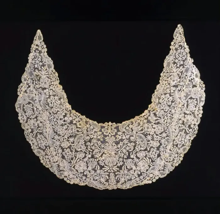 Framed Print : Collar, Flanders, 1725 / 75. Creator: Unknown Framed Print : Collar, Flanders, 1725 / 75. Creator: Unknown