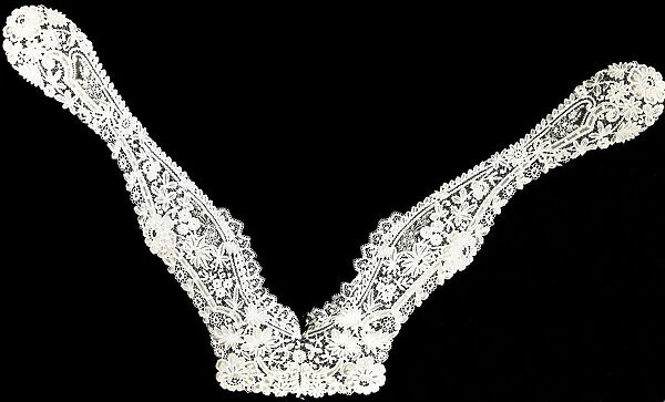 Collar with Lappets, Belgium, 1875  /  1900. Creator: Unknown