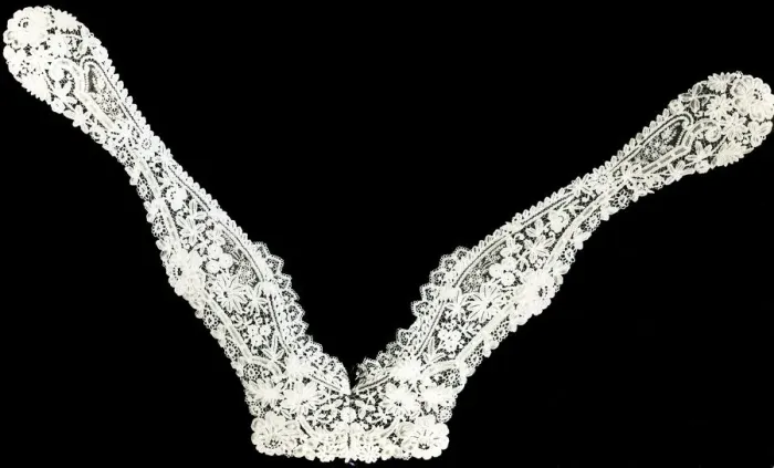 Framed Print : Collar with Lappets, Belgium, 1875 / 1900. Creator: Unknown Framed Print : Collar with Lappets, Belgium, 1875 / 1900. Creator: Unknown