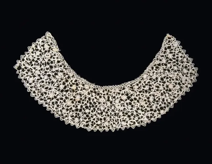 Framed Print : Collar (Made from a Border), Venice, Late 17th century. Creator: Unknown Framed Print : Collar (Made from a Border), Venice, Late 17th century. Creator: Unknown