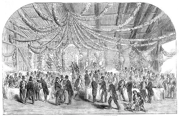 Collation, at the Opening of the Norwegian Trunk Railway, 1854. Creator: Unknown