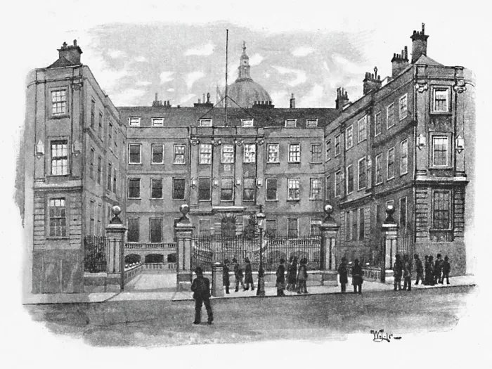 Framed Print : The College of Arms, Queen Victoria Street, 1891. Creator: William Luker. The College of Arms, Queen Victoria Street, 1891. Creator: William Luker Framed Print : The College of Arms, Queen Victoria Street, 1891. Creator: William Luker. The College of Arms, Queen Victoria Street, 1891. Creator: William Luker