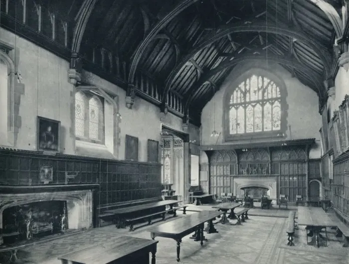 Framed Print : College Hall, Looking West, 1926 Framed Print : College Hall, Looking West, 1926