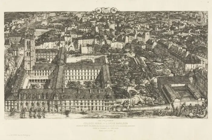 Framed Print : College of Henry IV. Creator: Charles Meryon (French, 1821-1868) Framed Print : College of Henry IV. Creator: Charles Meryon (French, 1821-1868)