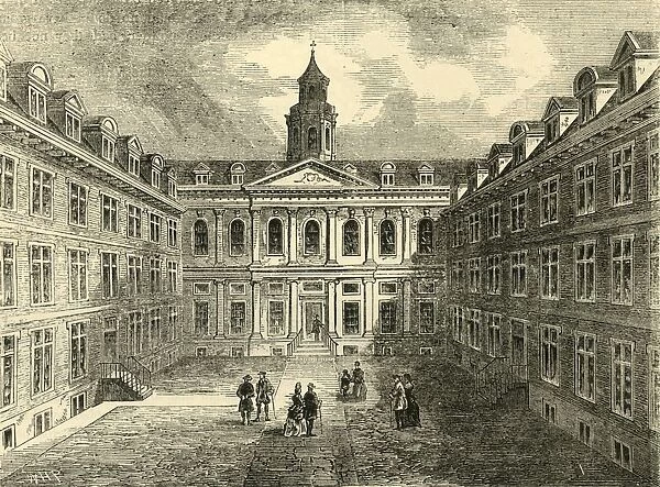 College of Physicians, Warwick Lane. Interior of the Quadrangle, (c1872). Creator: Unknown