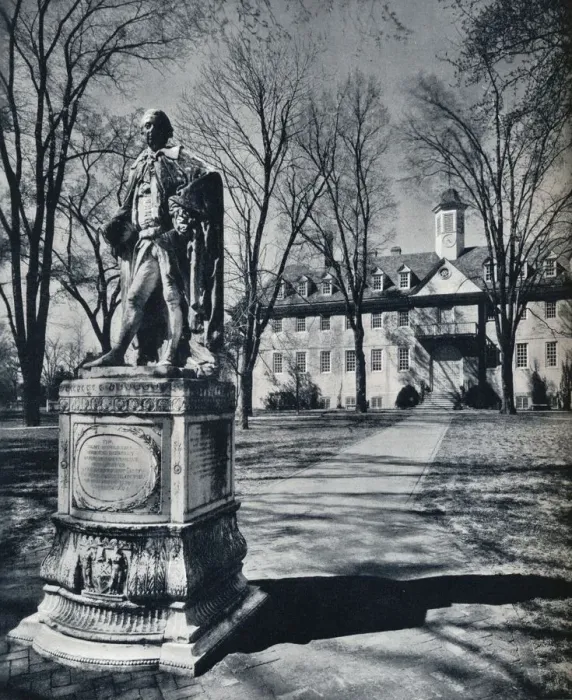 Framed Print : The College of William and Mary, c1938 Framed Print : The College of William and Mary, c1938