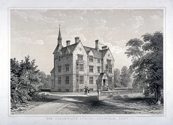 The Collegiate School at Sydenham, Lewisham, London, c1855
