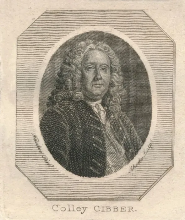 Framed Print : Colley Cibber, c1800. Creator: Richard Rhodes Framed Print : Colley Cibber, c1800. Creator: Richard Rhodes