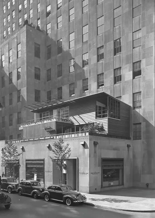 Framed Print : Collier's House at PEDAC, New York City, 1940. Creators: Gottscho-Schleisner, Inc, Edward Durell Stone, Dan Cooper Framed Print : Collier's House at PEDAC, New York City, 1940. Creators: Gottscho-Schleisner, Inc, Edward Durell Stone, Dan Cooper