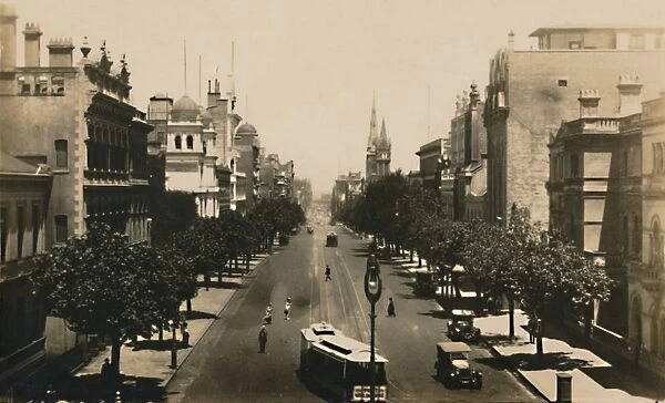 Collins Street, Melbourne, Australia, c1920s. Creator: Unknown