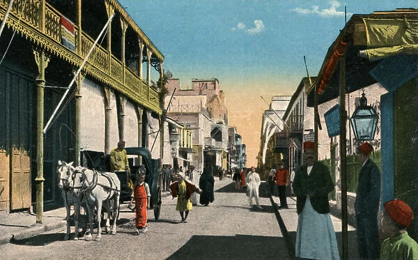 Colmar Street, Suez, Egypt, 20th century