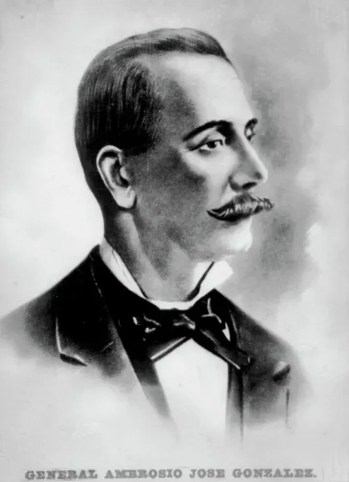 Framed Print : Colonel Ambrosio Jose Gonzales (1818-1893), Cuban revolutionary Framed Print : Colonel Ambrosio Jose Gonzales (1818-1893), Cuban revolutionary