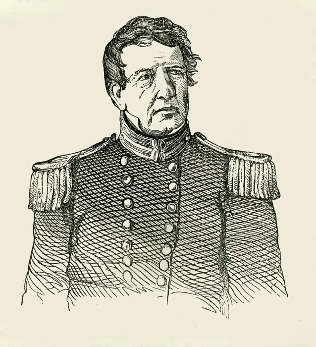 Framed Print : Colonel Bankhead, 1849. Creator: Unknown Framed Print : Colonel Bankhead, 1849. Creator: Unknown