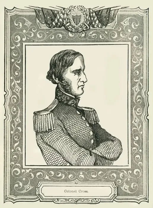 Framed Print : Colonel Cross, 1849. Creator: Unknown Framed Print : Colonel Cross, 1849. Creator: Unknown
