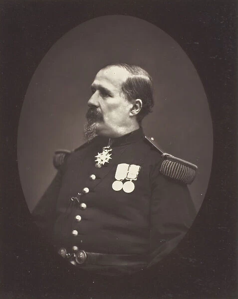 Colonel Denfert-Rochereau, c. 1876  /  78. Creator: Etienne Carjat