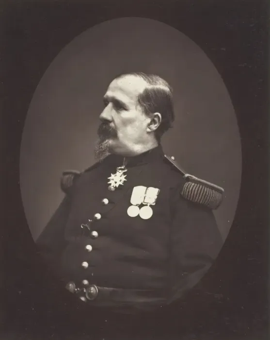 Framed Print : Colonel Denfert-Rochereau, c. 1876 / 78. Creator: Etienne Carjat Framed Print : Colonel Denfert-Rochereau, c. 1876 / 78. Creator: Etienne Carjat