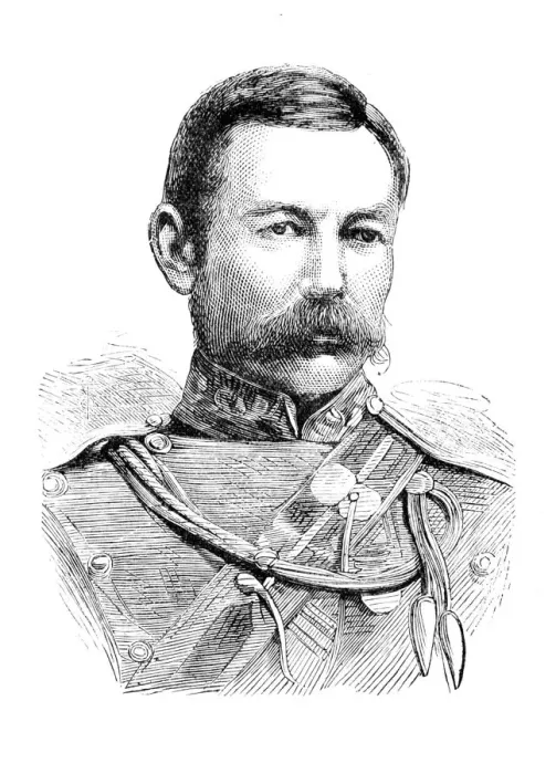 Framed Print : Colonel Drury Lowe, C. B. c1880 Framed Print : Colonel Drury Lowe, C. B. c1880