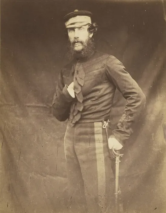 Framed Print : Colonel Harding, Commandant at Balaklava, 1855. Creator: Roger Fenton Framed Print : Colonel Harding, Commandant at Balaklava, 1855. Creator: Roger Fenton