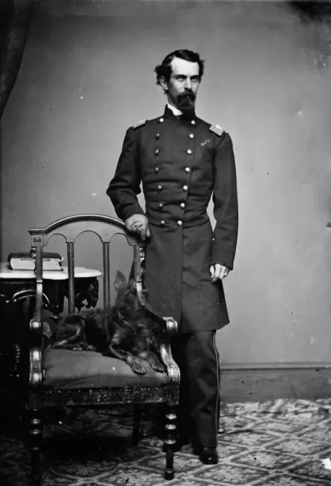 Framed Print : Colonel Henry Adam Smalley, between 1855 and 1865. Creator: Unknown Framed Print : Colonel Henry Adam Smalley, between 1855 and 1865. Creator: Unknown