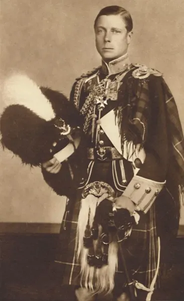 As Colonel-in-Chief, The Seaforth Highlanders 1937 Art
