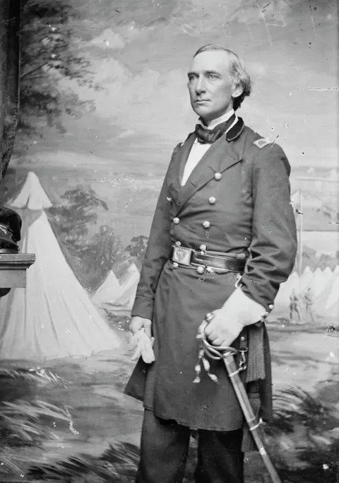 Framed Print : Colonel J. R. Brodhead, US Army, between 1855 and 1865. Creator: Unknown Framed Print : Colonel J. R. Brodhead, US Army, between 1855 and 1865. Creator: Unknown
