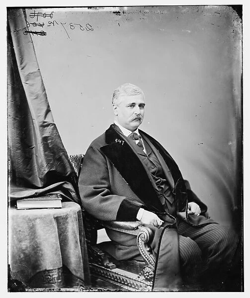 Colonel James G. Berret, between 1860 and 1875. Creator: Unknown