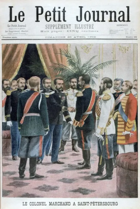 Framed Print : Colonel Jean-Baptiste Marchand in St Petersburg, Russia, 1902 Framed Print : Colonel Jean-Baptiste Marchand in St Petersburg, Russia, 1902