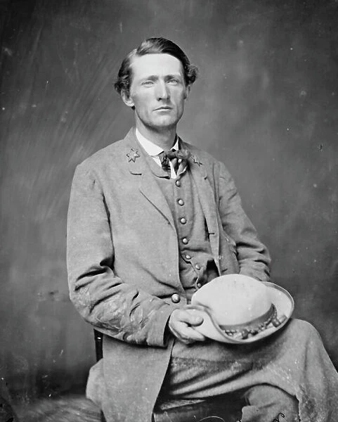 Colonel John S. Mosby, C. S. A. between 1860 and 1875. Creator: Unknown